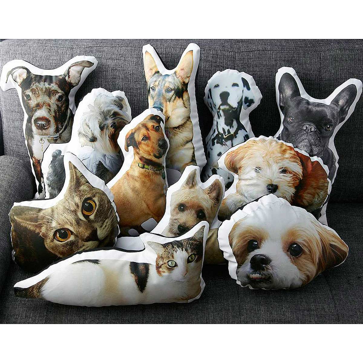 cotton-filled pet pillows