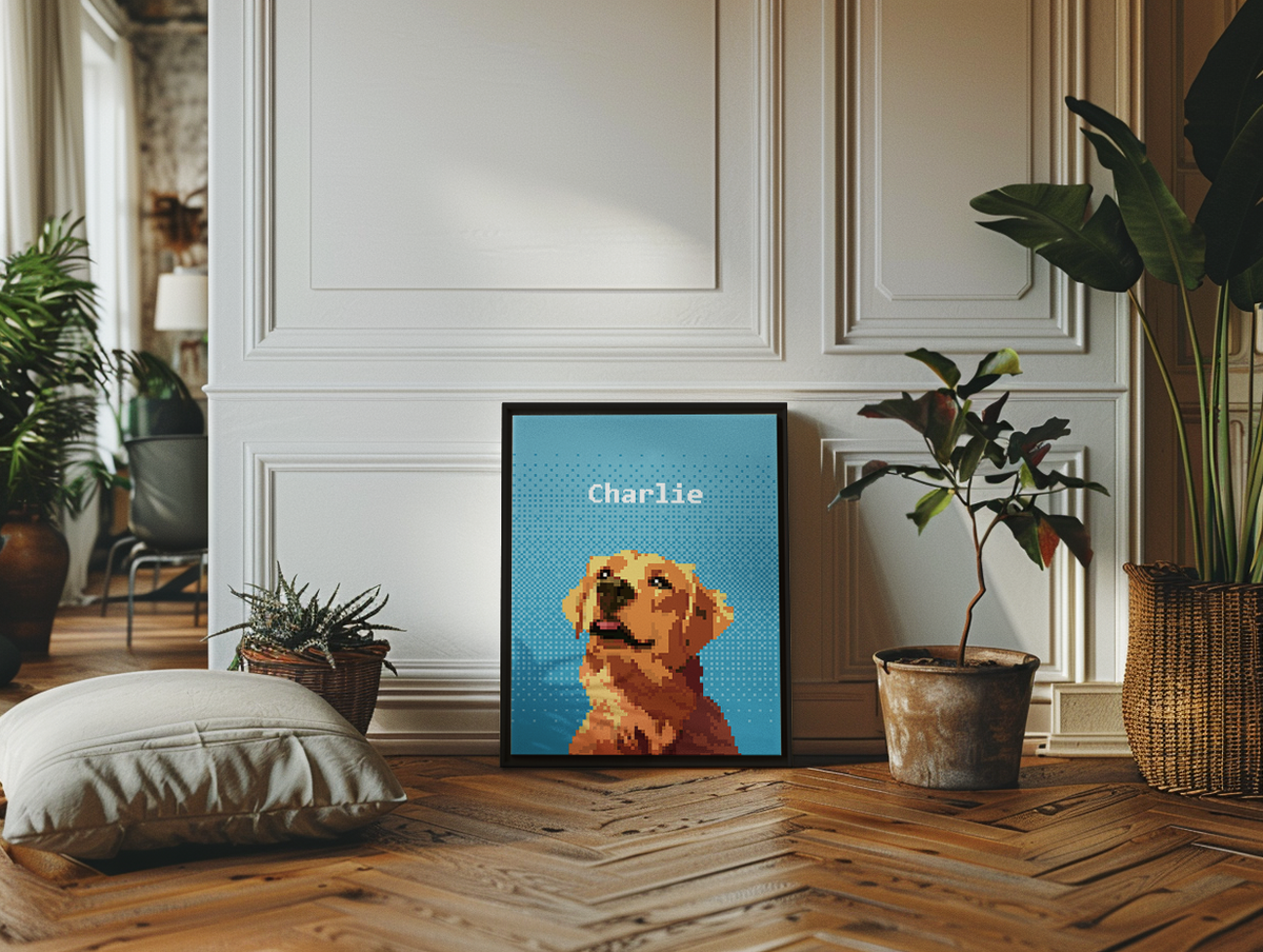Custom Pet Portraits: Turn Your Pet’s Image into Stunning Art for Your Home?