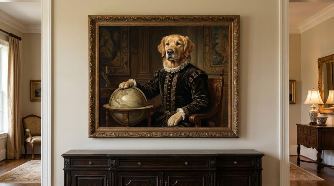 Renaissance Dog Painting