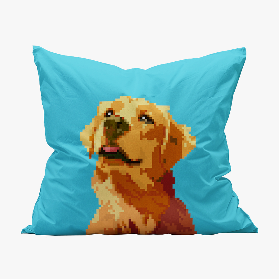 Custom Pixel Pet Pillow