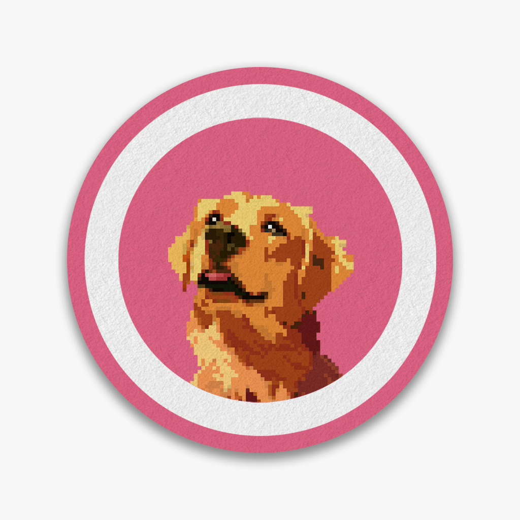 pet pink rug