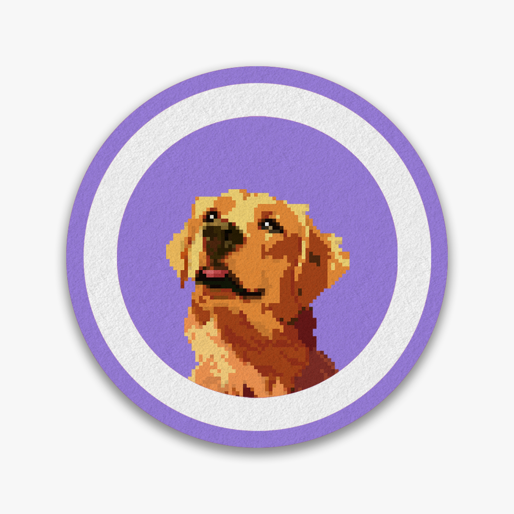 pet purple rug