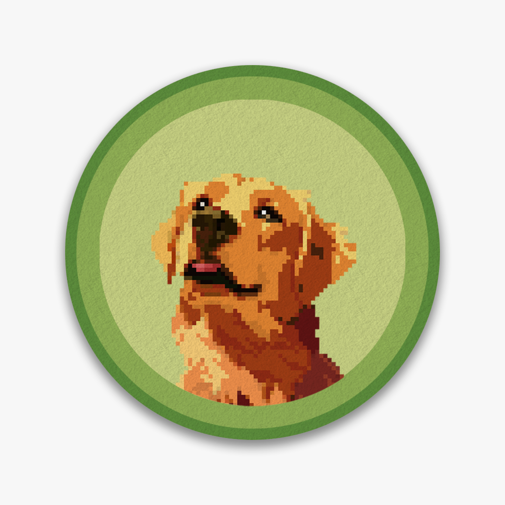 pet green rug