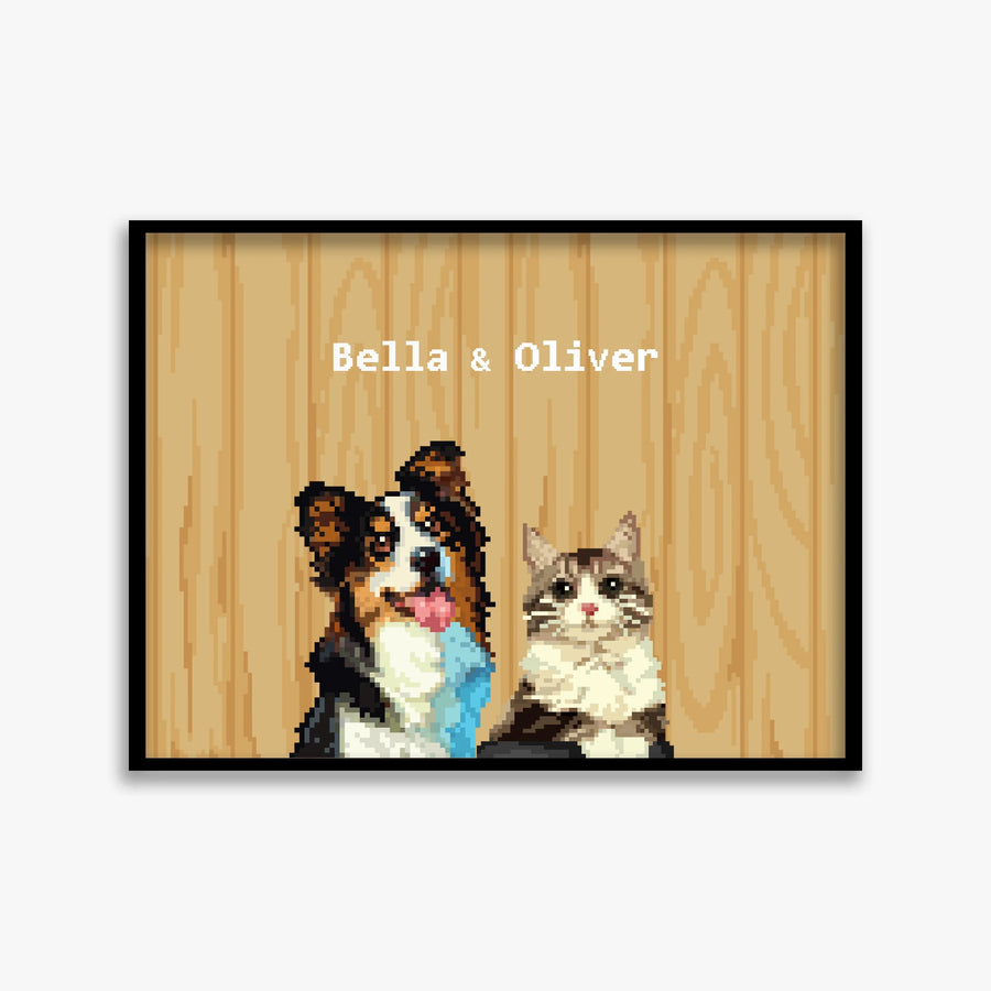 Custom Pixel Portrait