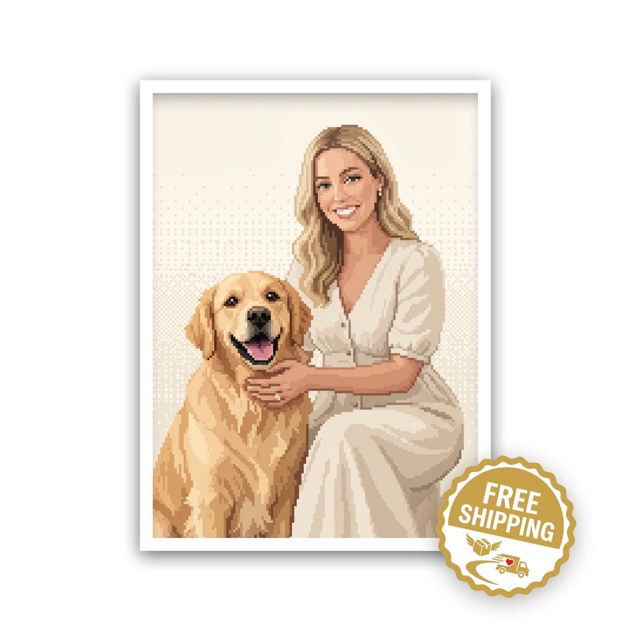 Custom Pixel Portrait
