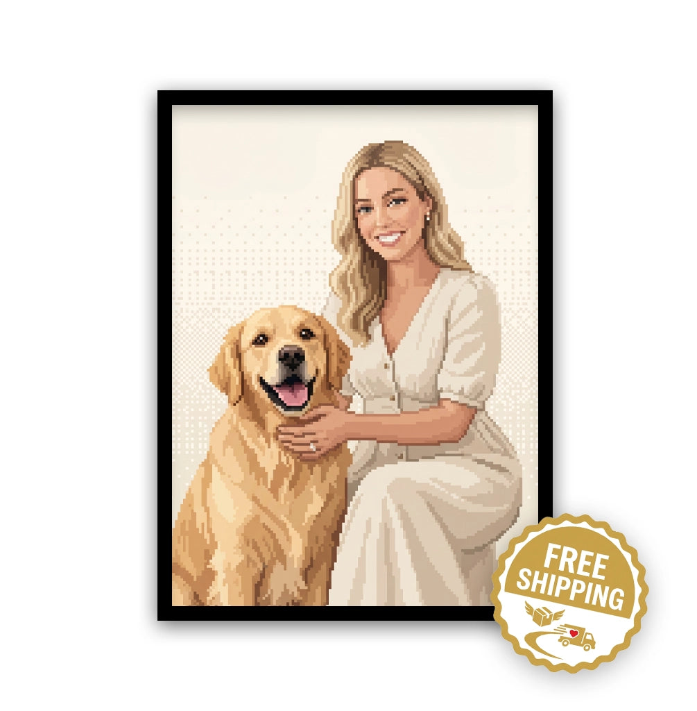 Custom Mother’s Day Pet Portrait