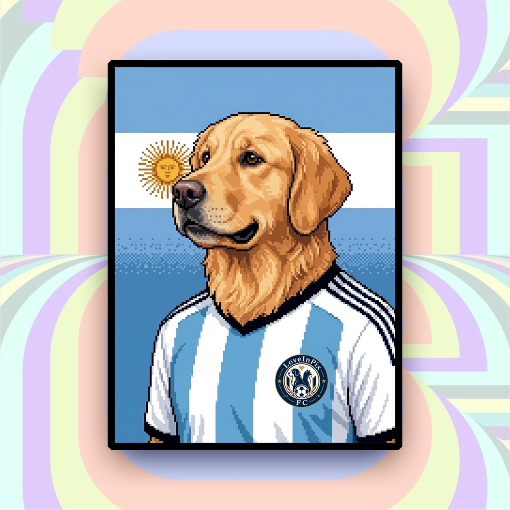 Football Fan Pet Portraits