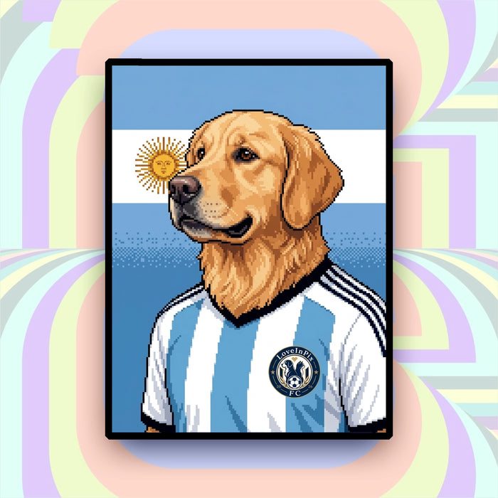 Football Fan Pet Portraits