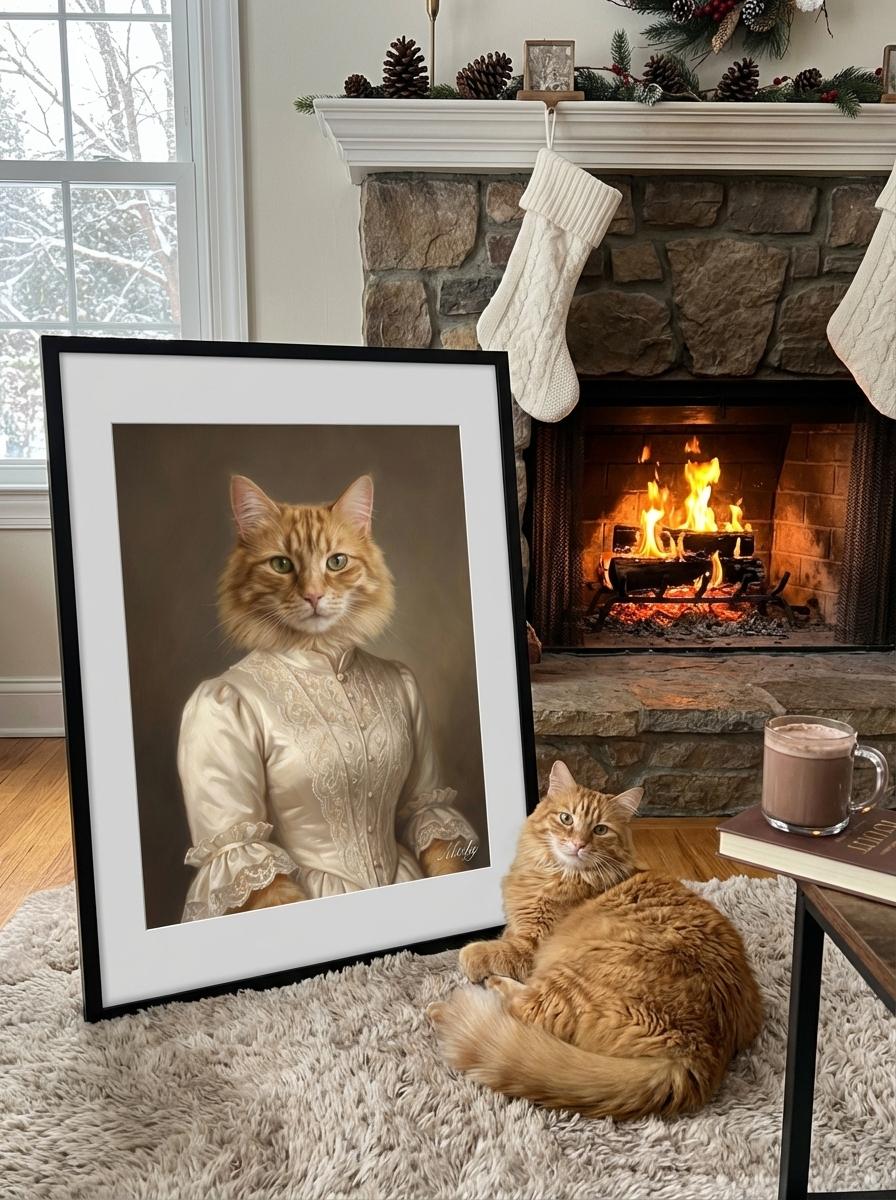 Custom Duchess Pet Portrait