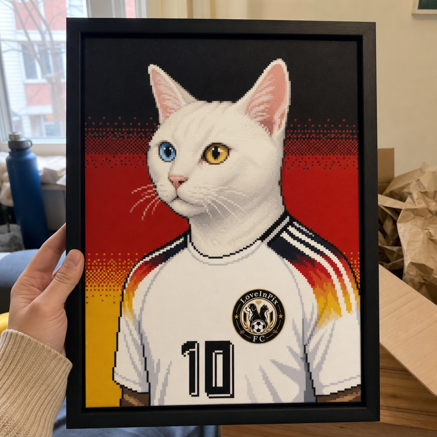 Germany Custom Pixel Pet Portrait